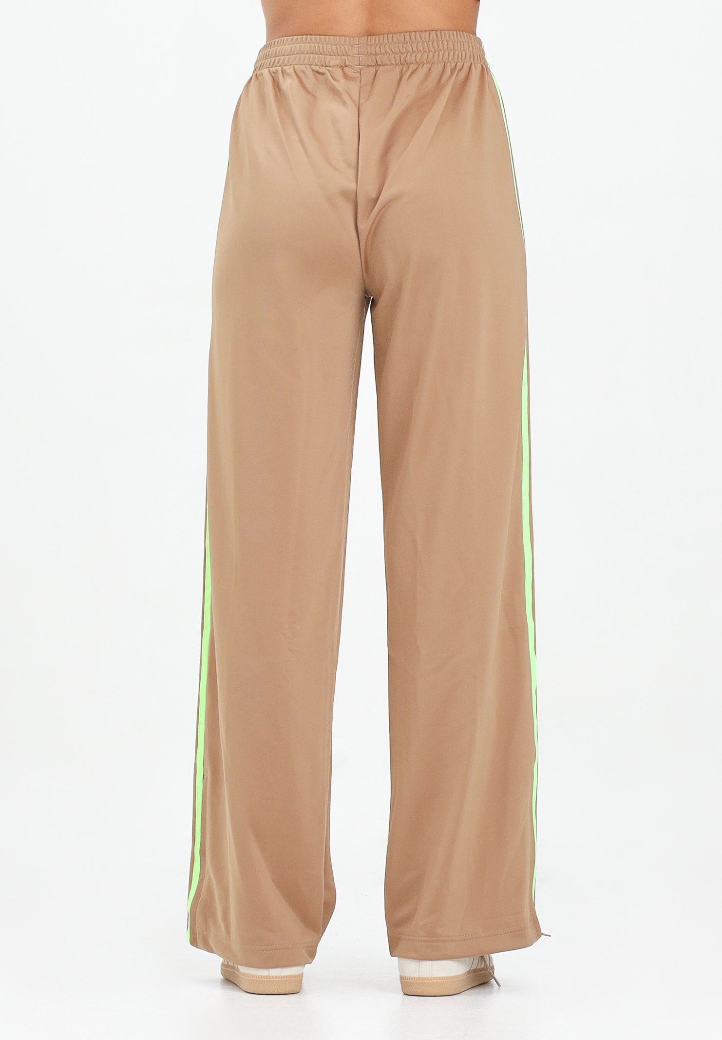 ADIDAS ORIGINALS Pantalone sportivo Adicolor Classic Firebird Loose beige da donna JW1230 . ADIDAS ORIGINALS 