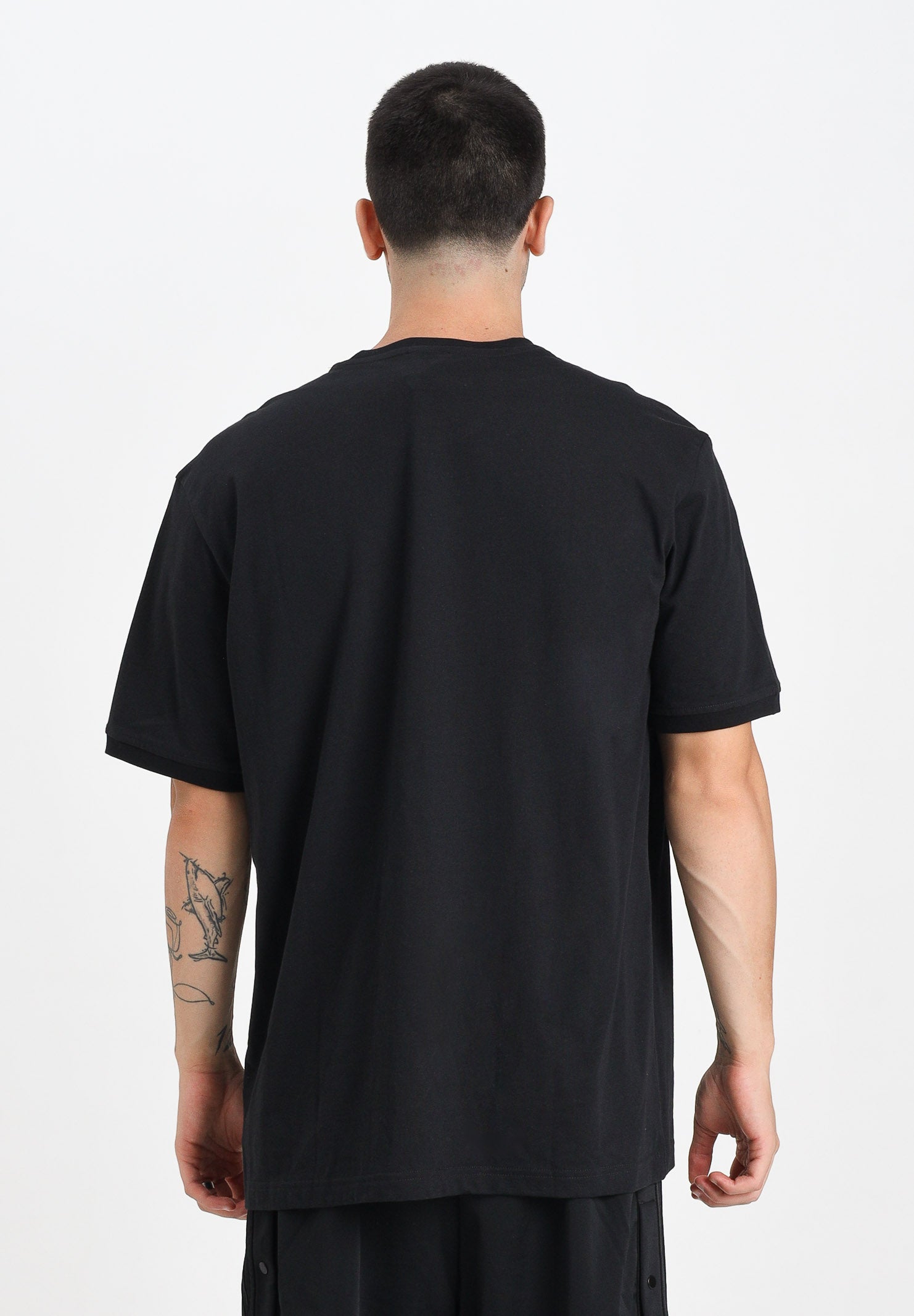 ADIDAS ORIGINALS T-shirt a manica corta Adicolor Loose 2000s Cali nera da uomo JW5913 . ADIDAS ORIGINALS 