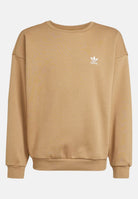 ADIDAS ORIGINALS felpa boyfriend crew beige da bambino e da bambina.Fe JX2750 . ADIDAS ORIGINALS 