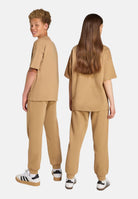 ADIDAS ORIGINALS Pantalone sportivo Loose-Fit beige per bambino e bambina JX2753 . ADIDAS ORIGINALS 