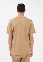 ADIDAS ORIGINALS T-shirt a manica corta Trefoil Essentials beige da uomo JX2824 . ADIDAS ORIGINALS 