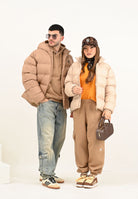 ADIDAS ORIGINALS Piumino Tonal Hooded Puffer beige da uomo JX4121 . ADIDAS ORIGINALS 
