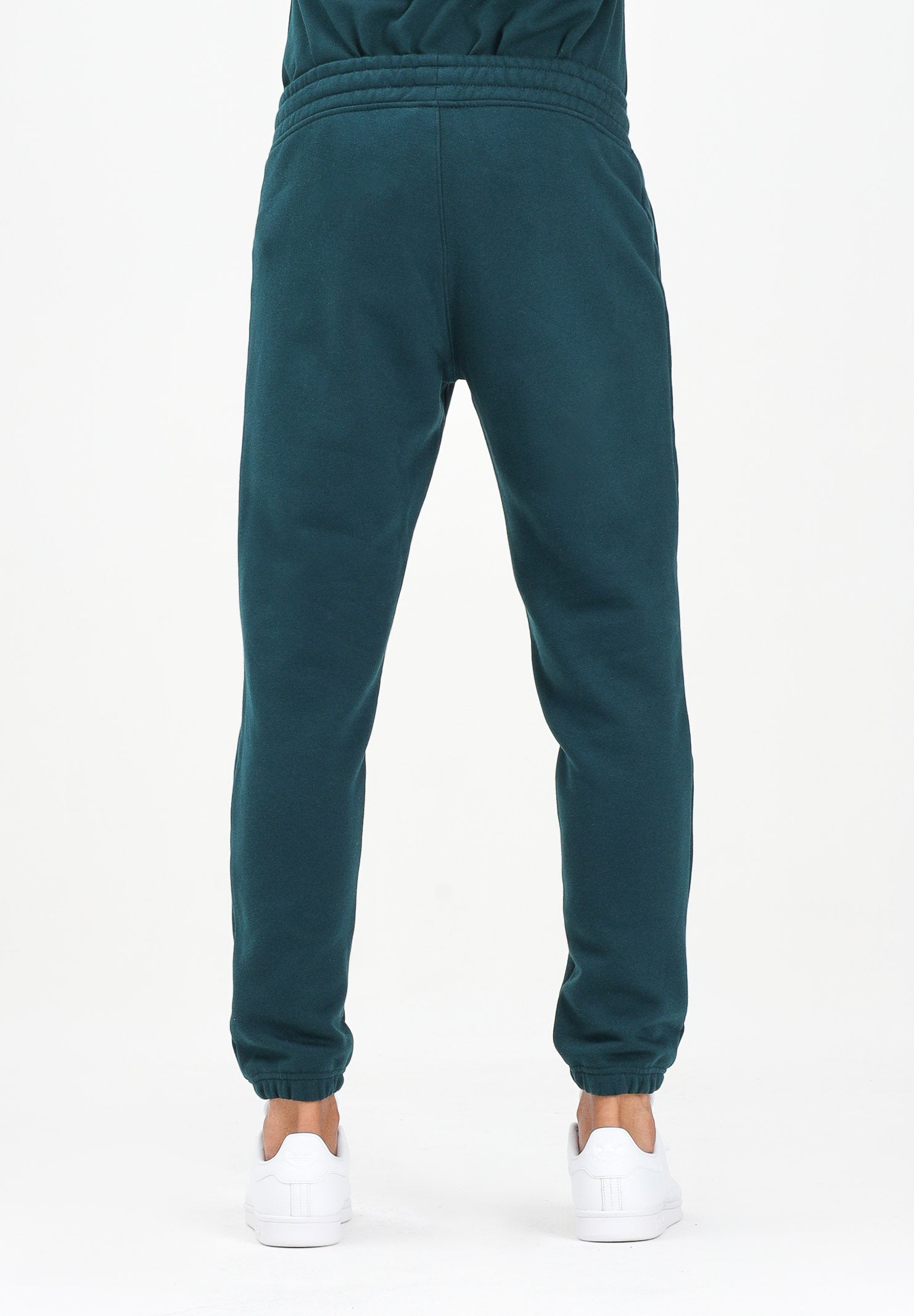 ADIDAS ORIGINALS Pantalone sportivo Trefoil Essentials verde da uomo JZ3585 . ADIDAS ORIGINALS 