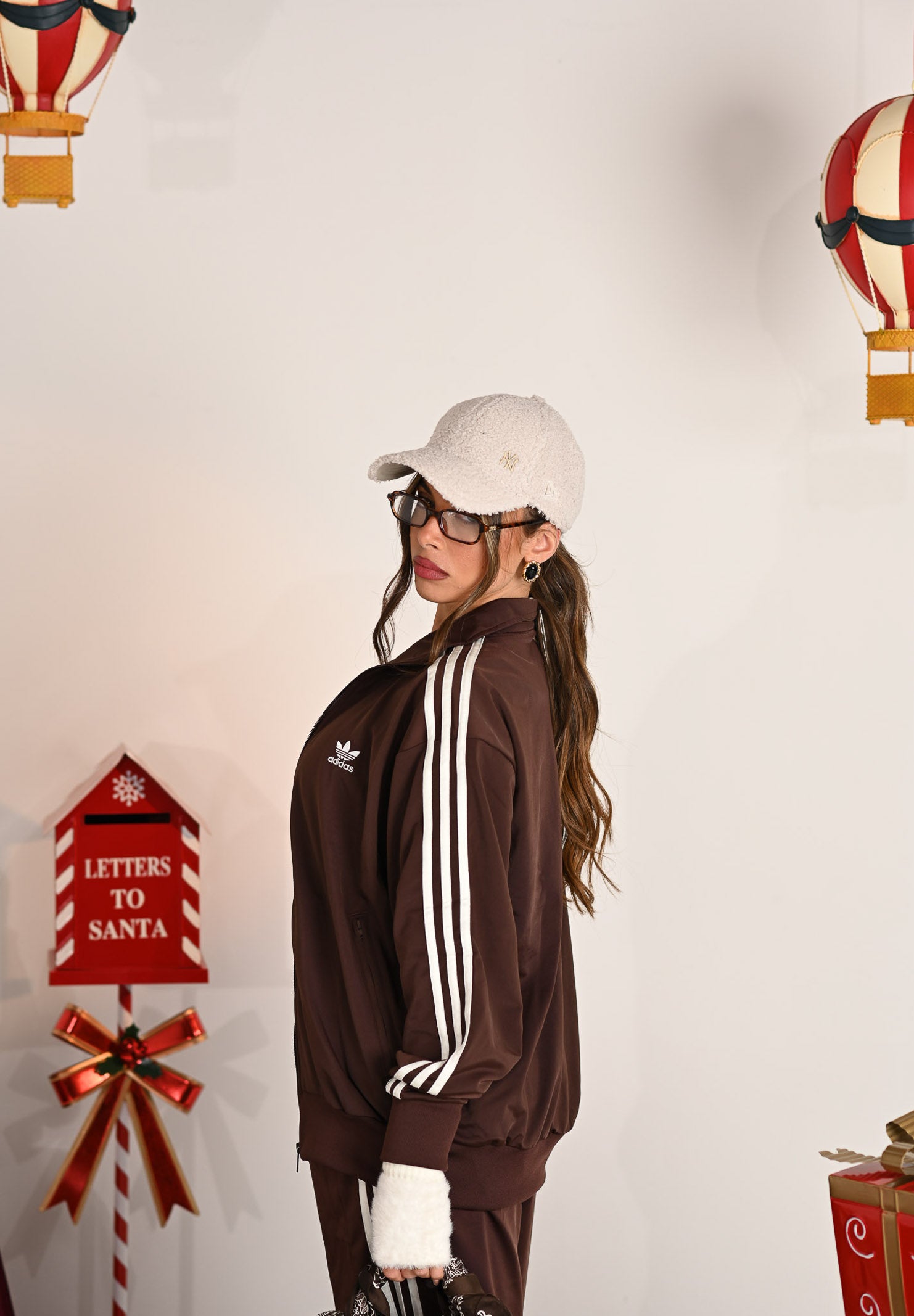 ADIDAS ORIGINALS Felpa con zip Adicolor Classics Firebird marrone da uomo KA0459 . ADIDAS ORIGINALS 
