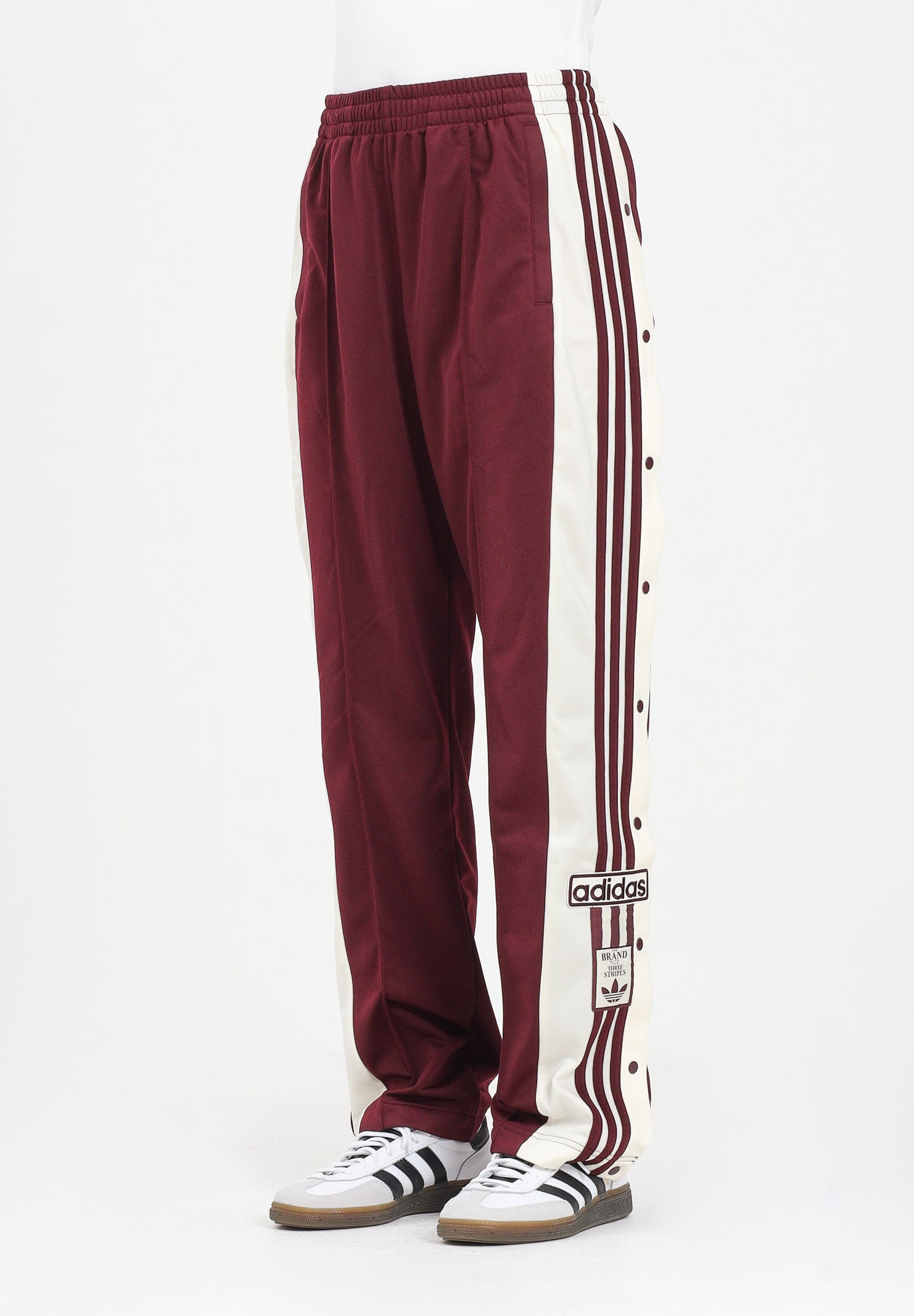 ADIDAS ORIGINALS Pantalone sportivo Adibreak bordeaux da donna KA7732 . ADIDAS ORIGINALS 