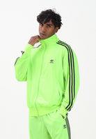 ADIDAS ORIGINALS Felpa con zip adicolor Classics Firebird fluo da uomo KB3679 . ADIDAS ORIGINALS 