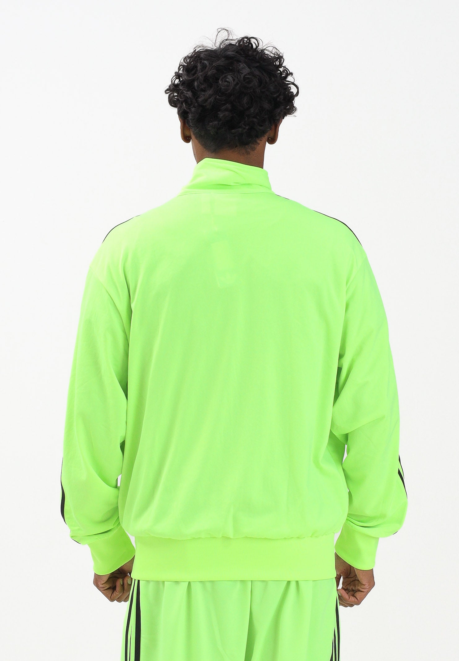 ADIDAS ORIGINALS Felpa con zip adicolor Classics Firebird fluo da uomo KB3679 . ADIDAS ORIGINALS 