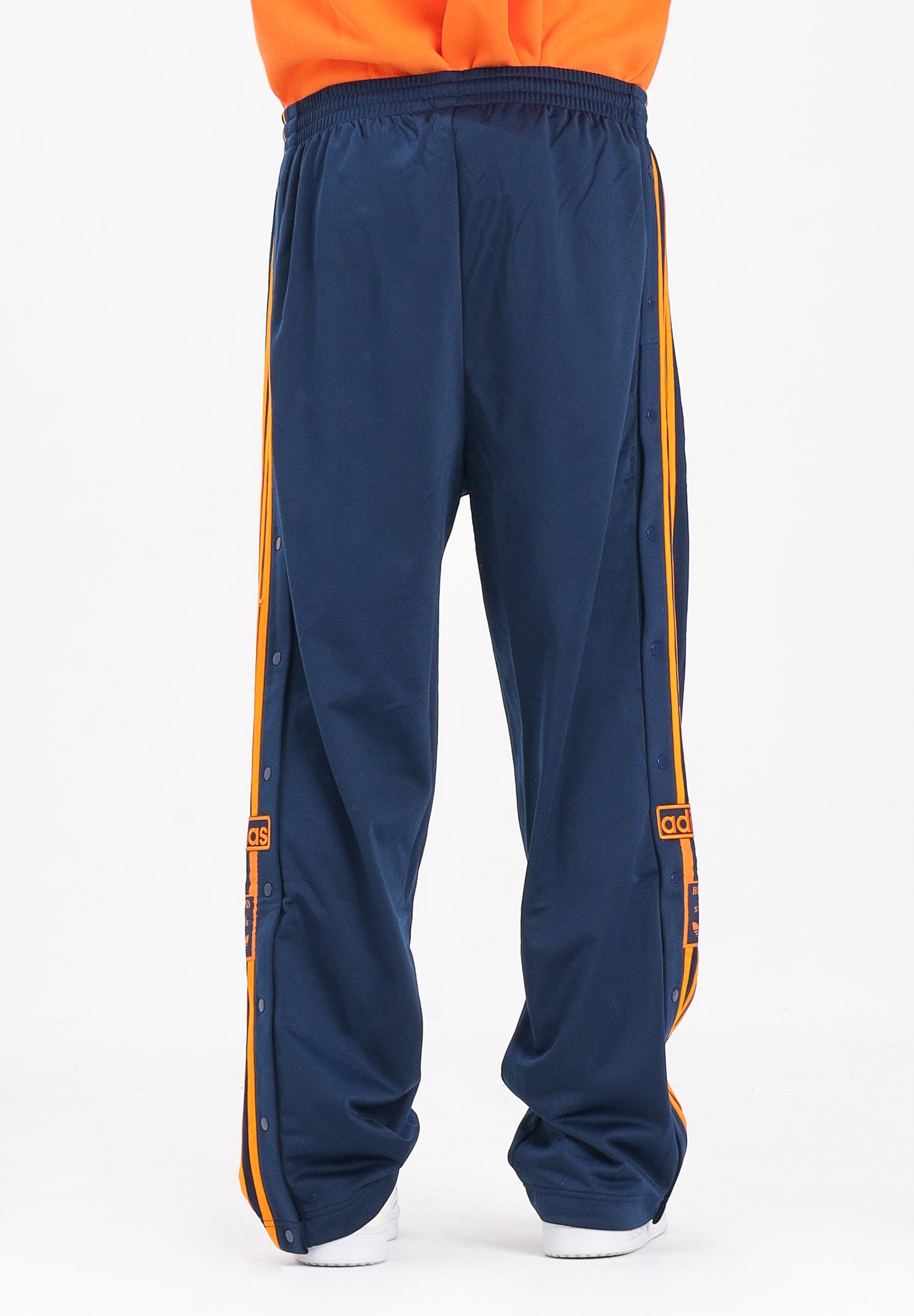 ADIDAS ORIGINALS Pantalone sportivo Adibreak blu e arancione da uomo KD6663 . ADIDAS ORIGINALS 