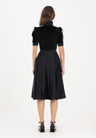 ADIDAS ORIGINALS Abito midi DIRNDL nero da donna KF2302 . ADIDAS ORIGINALS 