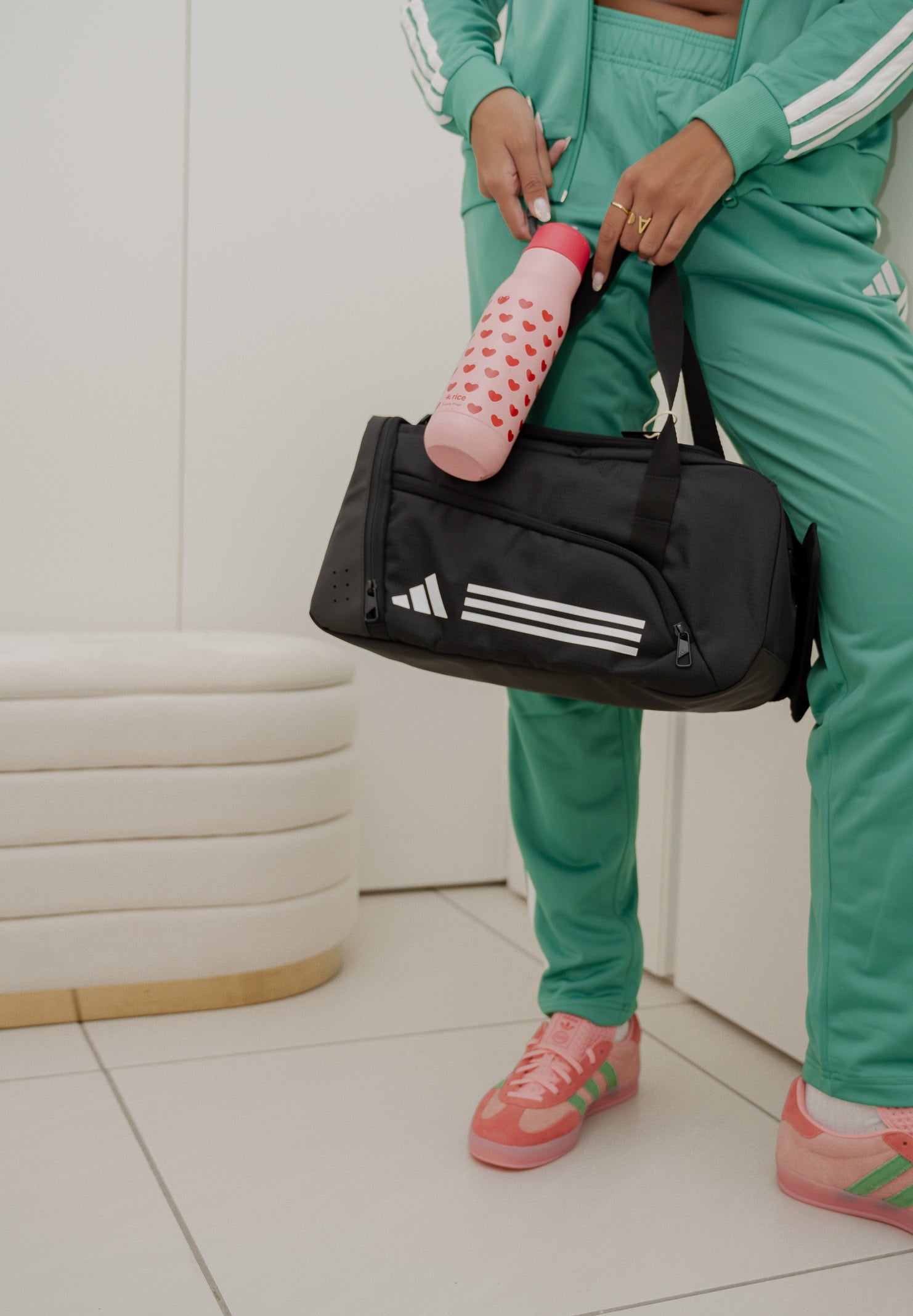Sport bag Essentials 3-Stripes nero per uomo e donna IP9861 . ADIDAS PERFORMANCE 