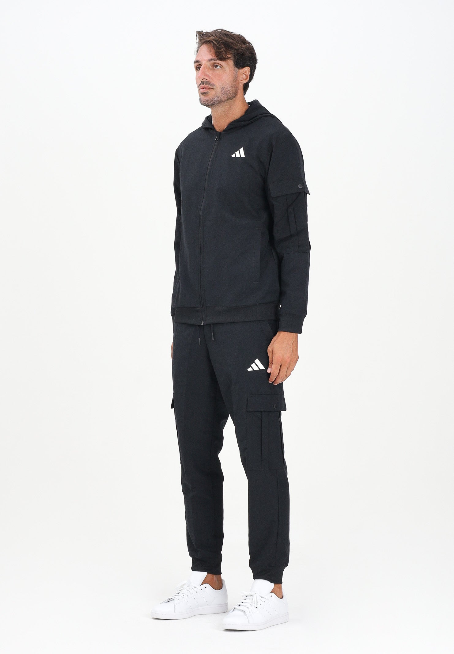 ADIDAS PERFORMANCE Tuta Cargo nera da uomo JL8603 . ADIDAS PERFORMANCE 