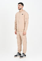 ADIDAS PERFORMANCE Tuta Cargo beige da uomo JN1807 . ADIDAS PERFORMANCE 
