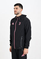 ADIDAS PERFORMANCE Giacca Juventus Tiro 25 Competition Vis Tech nera da uomo JV5347 . ADIDAS PERFORMANCE 