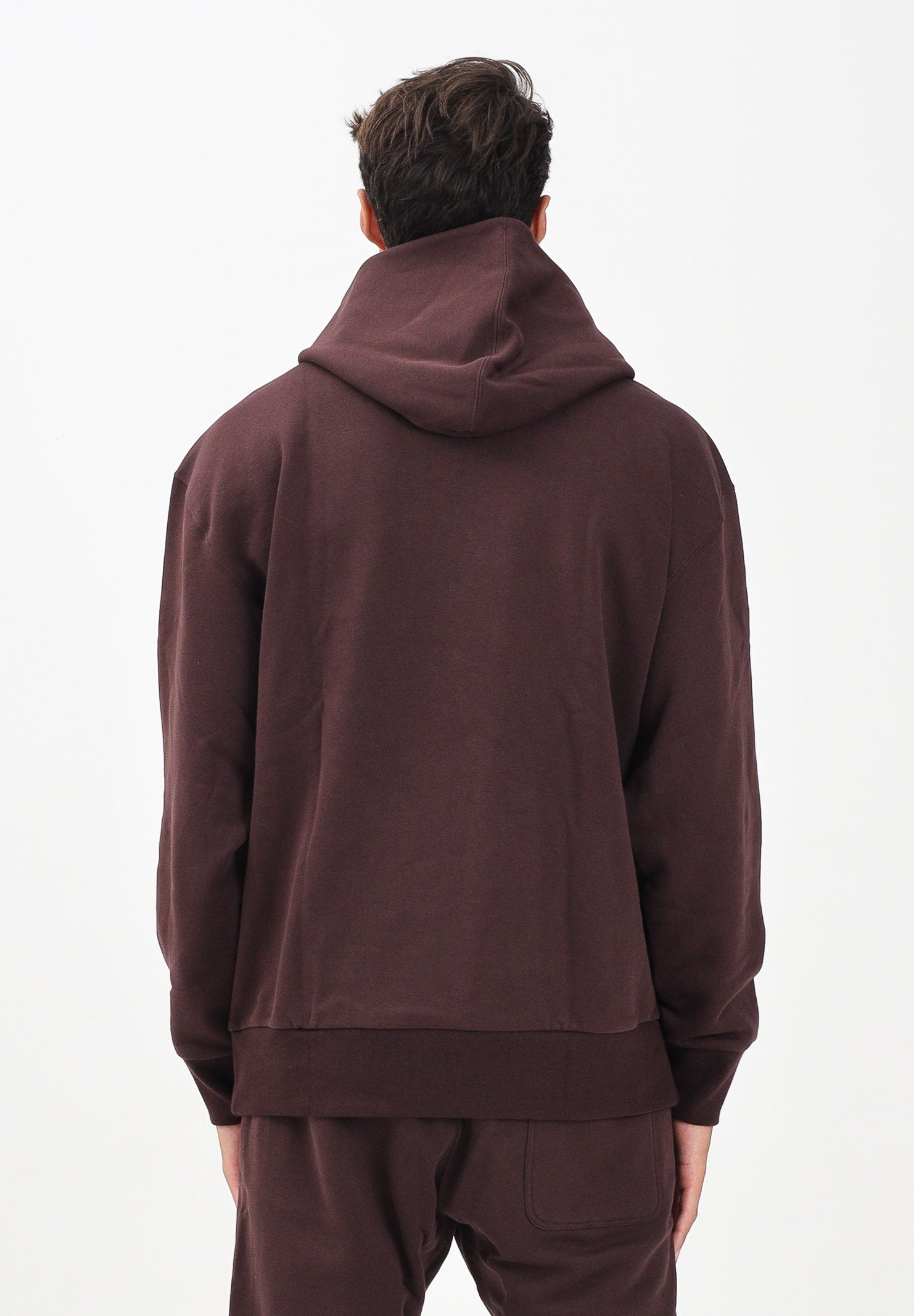 ADIDAS PERFORMANCE Felpa con cappuccio ALL SZN Fleece marrone da uomo JX5090 . ADIDAS PERFORMANCE 