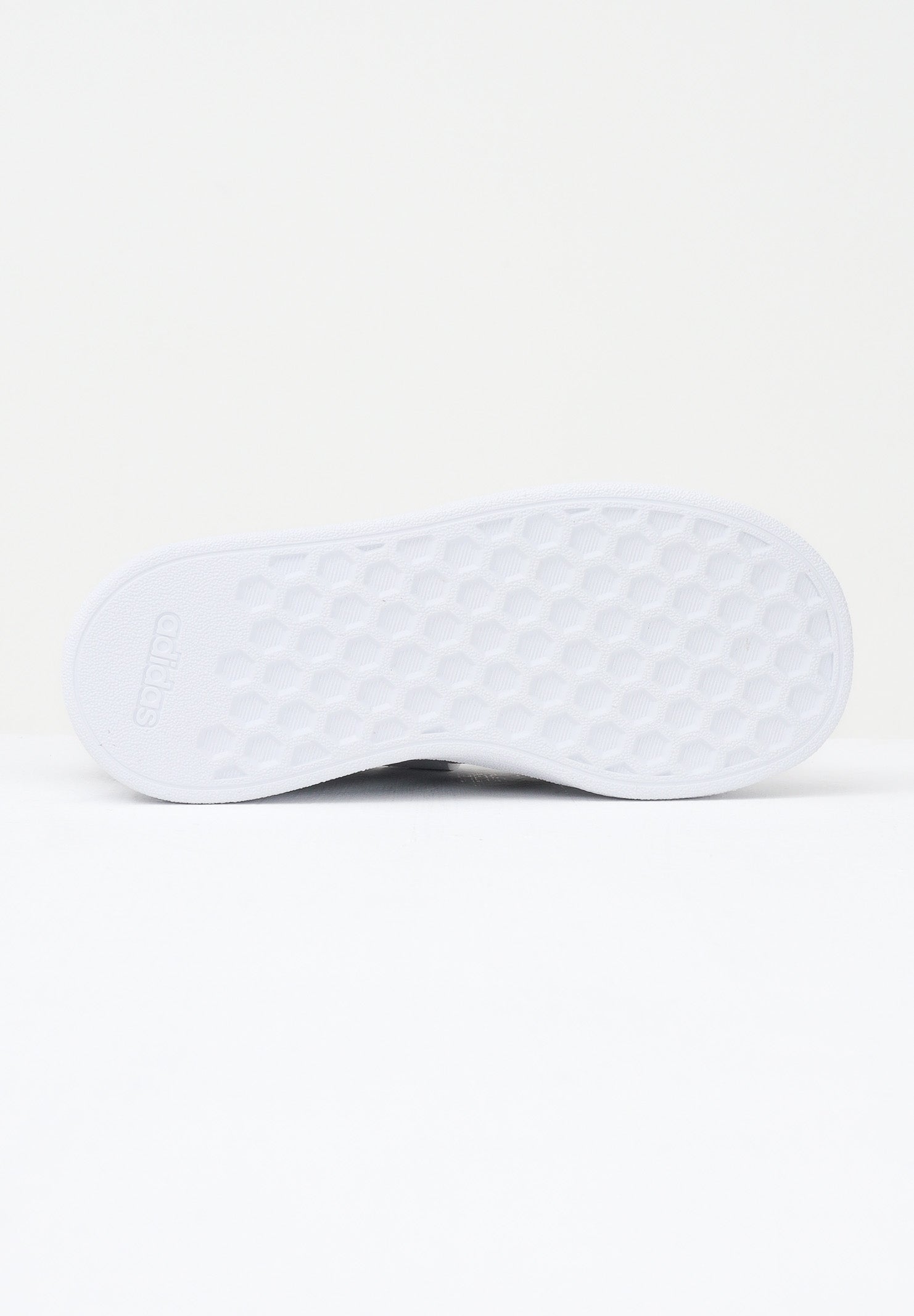 ADIDAS PERFORMANCE Sneakers Grand Court Lifestyle Hook and Loop bianche e nere da neonato GW6527 . ADIDAS PERFORMANCE 