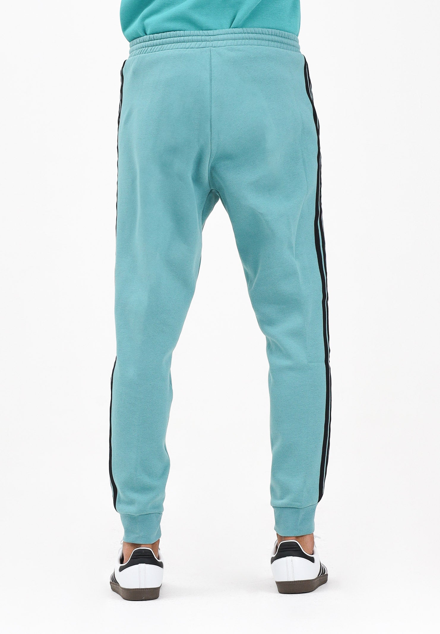ADIDAS PERFORMANCE Pantalone sportivo Essentials 3-Stripes Fleece turchese da uomo JX0711 . ADIDAS PERFORMANCE 