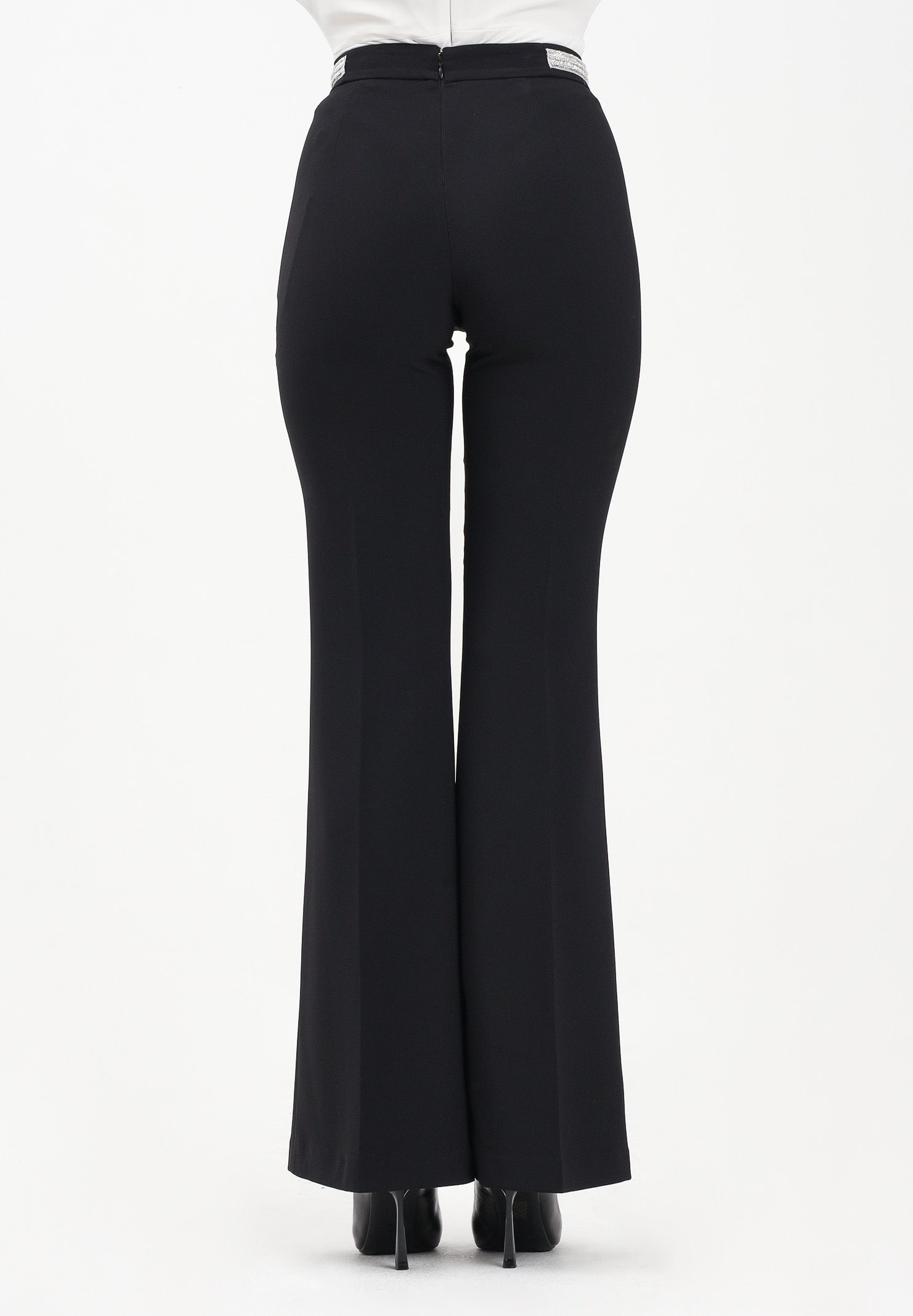 ALMA SANCHEZ Pantalone Pasia nero da donna AS2526039TC 999 ALMA SANCHEZ 