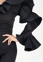 ALMA SANCHEZ Top Tasia nero da donna AS2526055MX 999 ALMA SANCHEZ 