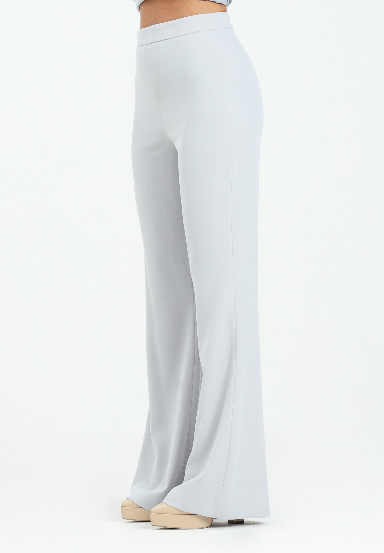 ALMA SANCHEZ Pantalone Macea grigio da donna AS2526096TF 902 ALMA SANCHEZ 