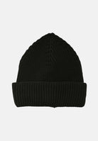 BARROW Berretto di lana nero per uomo e donna con patch logo F5BWUAHT094 110 BARROW 