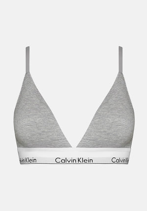 CALVIN KLEIN Reggiseno grigio da donna con logo 000QF5650E P7A CALVIN KLEIN 