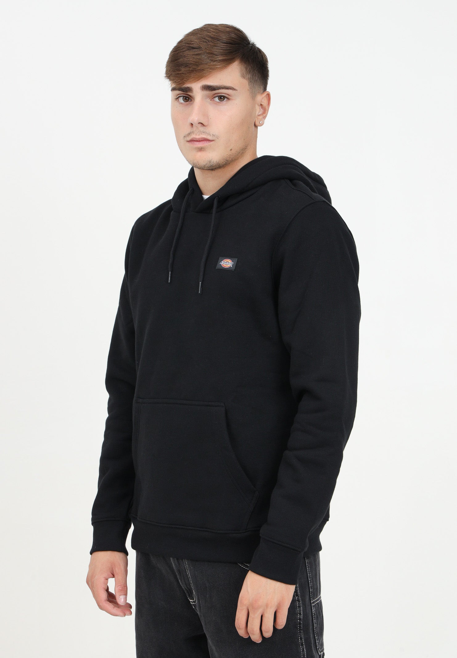 DICKIES Felpa con cappuccio Oakport nera da uomo DK0A4XCDBLK1 . DIckies 