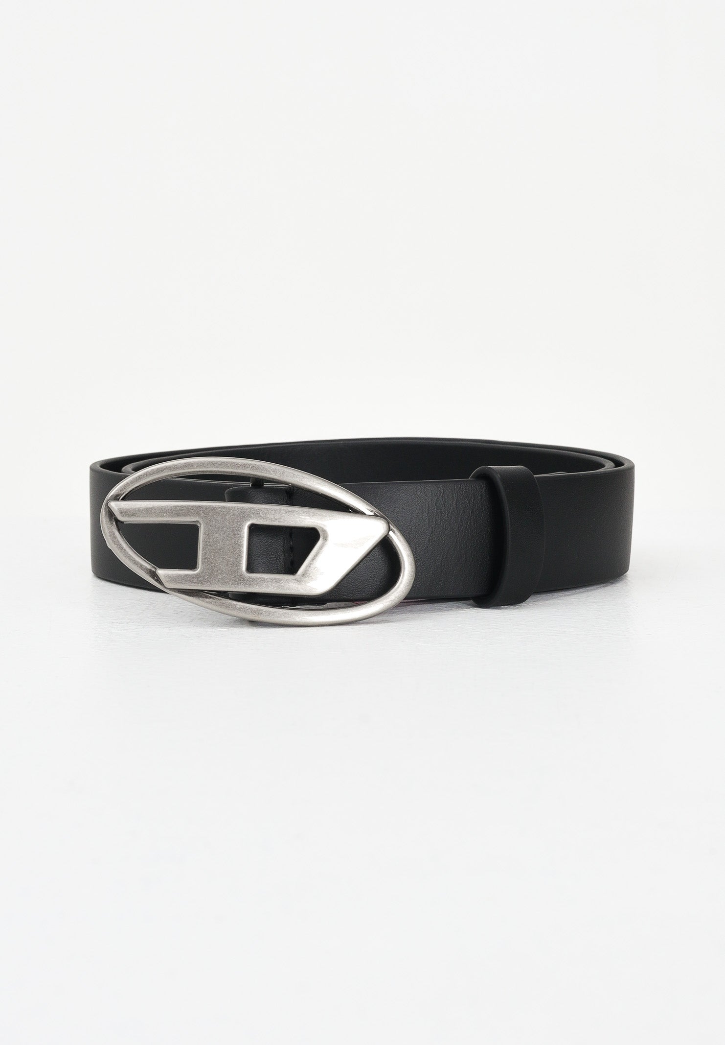 DIESEL Cintura nera da donna con logo D J01226KXBLR K900 DIESEL 
