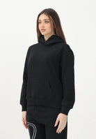DIESEL Felpa con cappuccio Smacshoodmegovald nera per donna, ragazzi e bambini J022750GYCJ K900 DIESEL 