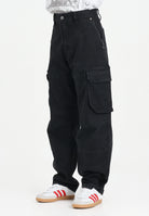 DIESEL Jeans D-Dave cargo in denim nero per donna, ragazzi e bambino J02329KXBQP K02 DIESEL 