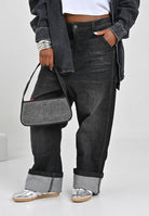 DIESEL Jeans D-Bart in denim nero per donna, ragazzi e bambini J02361KXBQQ K02 DIESEL 