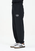 DIESEL Pantalone sportivo nero per donna, ragazzi e bambini con marchio Oval D J02457KYAQK K900 DIESEL 