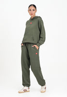 DIESEL Pantalone sportivo verde militare per donna, ragazzi e bambini con logo J024610GEAD K513 DIESEL 