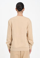 DIESEL Felpa girocollo beige per donna, ragazzi e bambini con logo Oval D multi-layered J02486KYAQK K726 DIESEL 