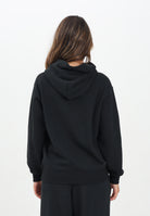 DIESEL Felpa con cappuccio nera per donna, ragazzi e bambini con maxi logo Oval D J02487KYAQK K900 DIESEL 