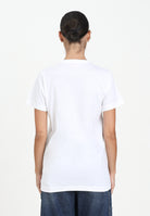 DIESEL T-shirt a manica corta bianca per donna, ragazzi e bambini con logo Diesel J025260CATM K100 DIESEL 