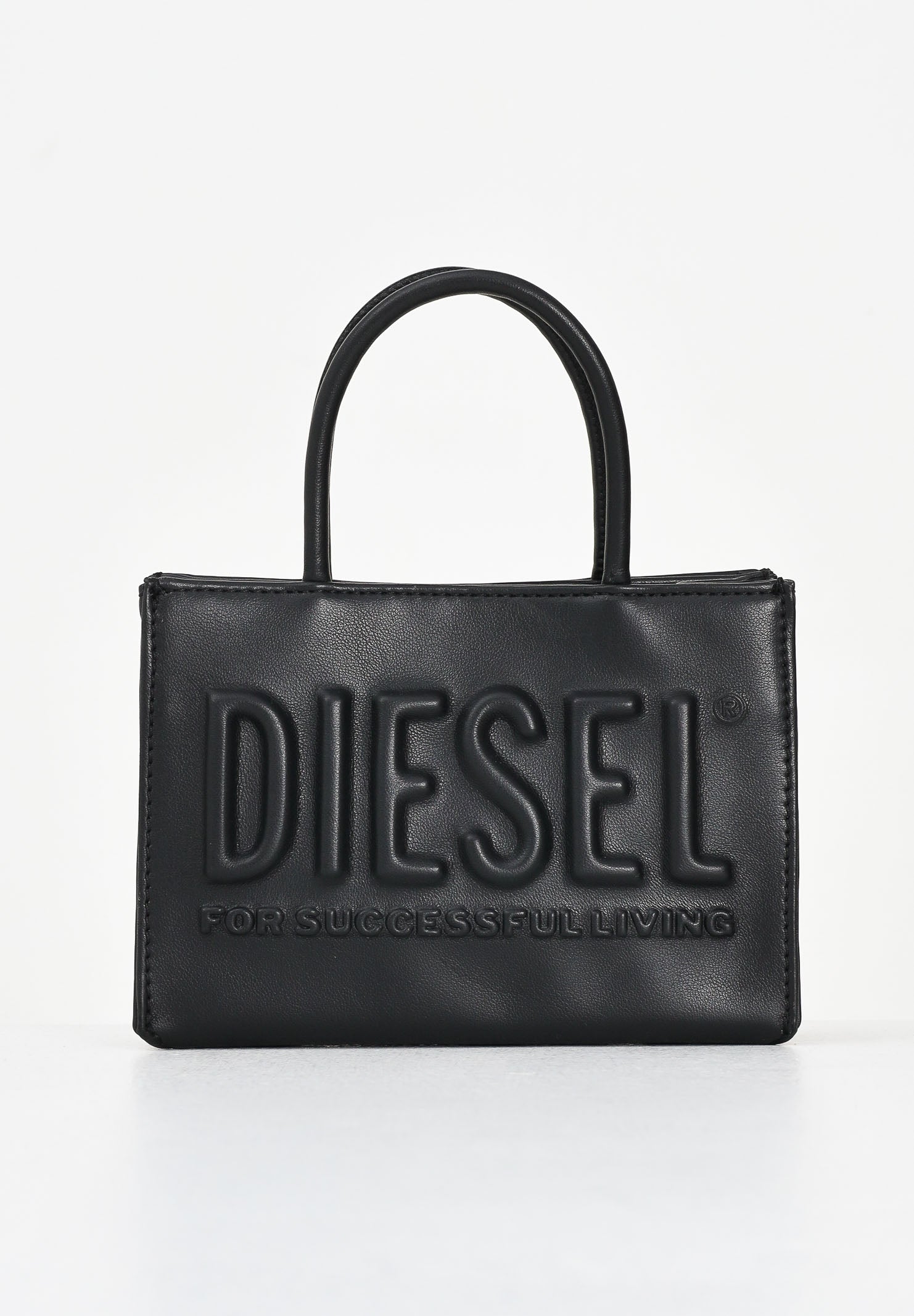 DIESEL Borsa a mano DSL 3D nera da donna J02529P8073 T8013 DIESEL 