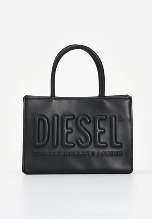 DIESEL Borsa a mano DSL 3D nera da donna J02529P8073 T8013 DIESEL 