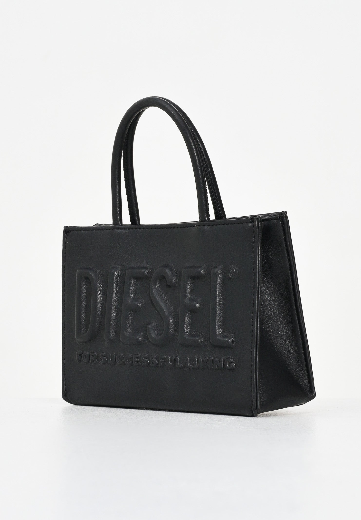 DIESEL Borsa a mano DSL 3D nera da donna J02529P8073 T8013 DIESEL 