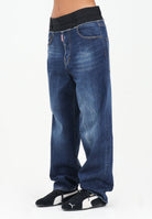 DSQUARED2 Jeans double-fabric in denim blu per donna, ragazzi e bambini DQ3036D0AEZ DQ01 DSQUARED2 