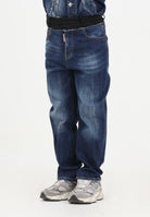 DSQUARED2 Jeans double-fabric in denim blu per donna, ragazzi e bambini DQ3036D0AEZ DQ01 DSQUARED2 