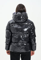 DSQUARED2 Piumino nero per donna, ragazzi e bambini con logo Maple Leaf DQ3042D0ADY DQ900 DSQUARED2 
