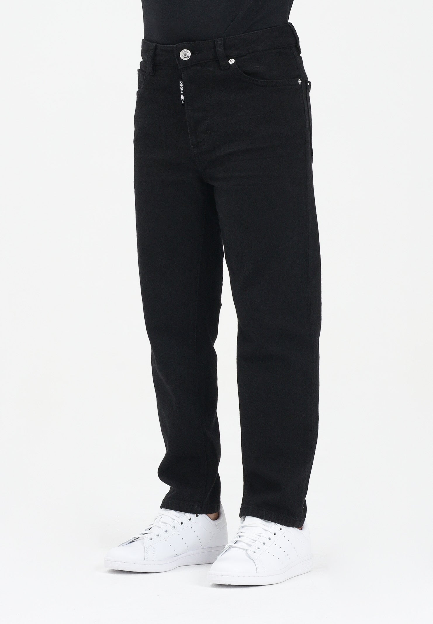 DSQUARED2 Jeans Boston Jean nero per donna, ragazzi e bambini DQ3140D0A4E DQ900 DSQUARED2 