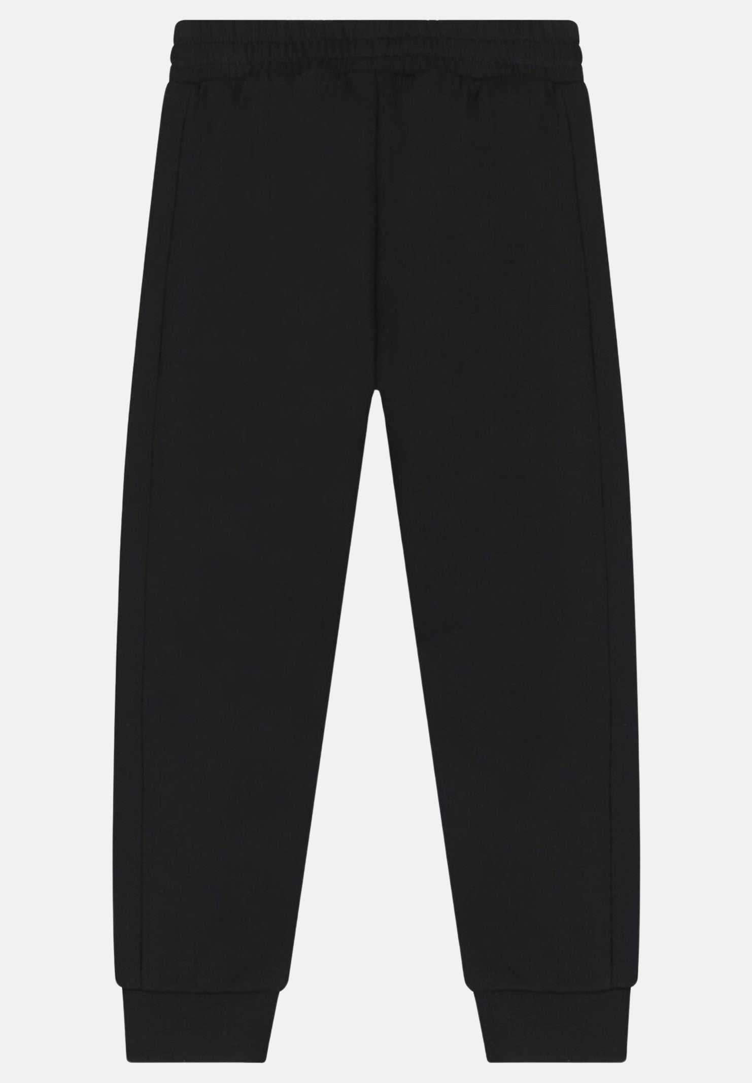 EA7 Pantalone sportivo nero da bambino con fasce logate 7B000194AF10368 UC001 EA7 