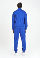 EA7 Tuta blu elettrico da uomo con logo 7M000970AF12449 UB087 EA7 