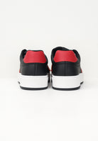 GCDS Sneakers nere da uomo con fascia a strappo logata B1EU4204AF2 45 GCDS 