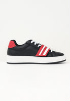 GCDS Sneakers nere da uomo con fascia a strappo logata B1EU4204AF2 45 GCDS 