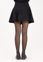GCDS Gonna corta nera da donna dallo stile college B2CW3206KJ7 99 GCDS 