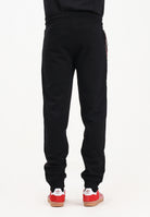 GCDS Pantalone sportivo nero per uomo e donna con banda logata B2EW3002JD1 99 GCDS 