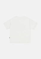 GCDS T-shirt a manica corta bianca da bambina con stampa logo B2KW2335BA3 15 GCDS 
