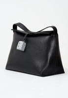 GCDS Shopper nera da donna con ciondolo cubo logato GCDSMMC001 99 GCDS 